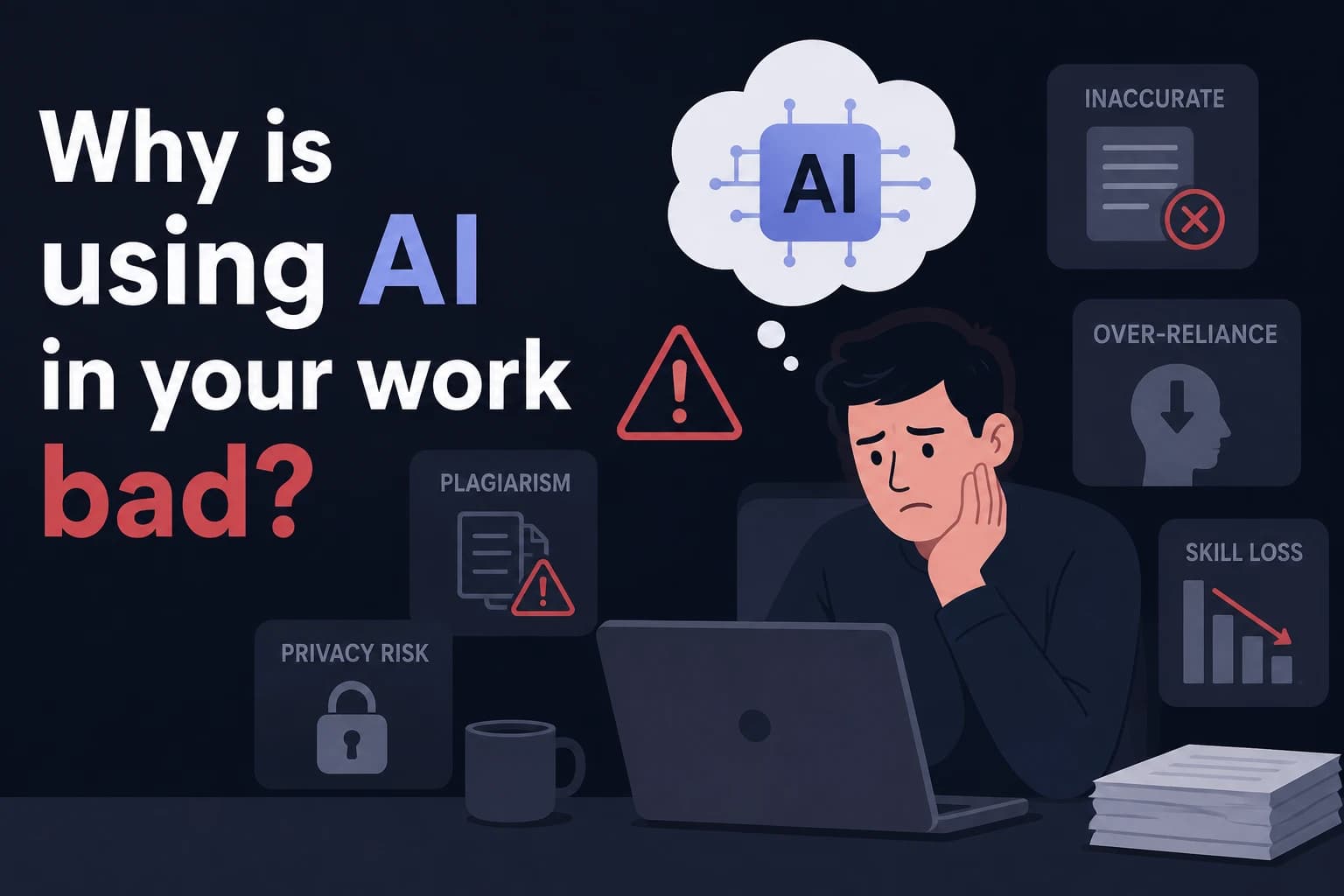 Why is using AI in your work bad?